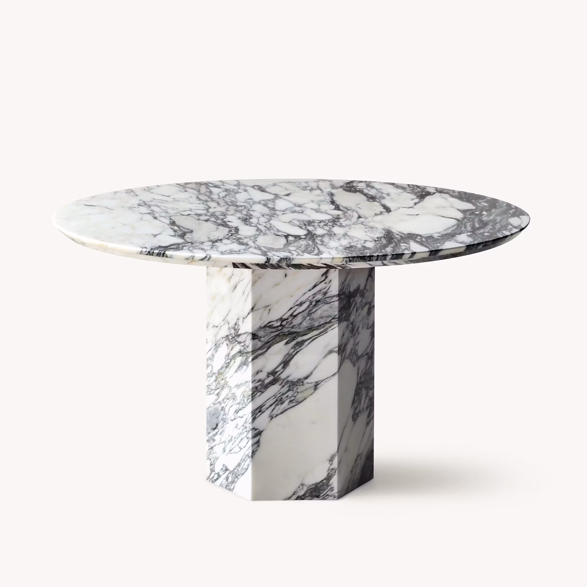 Adele Dining Table 130cm Arabescato