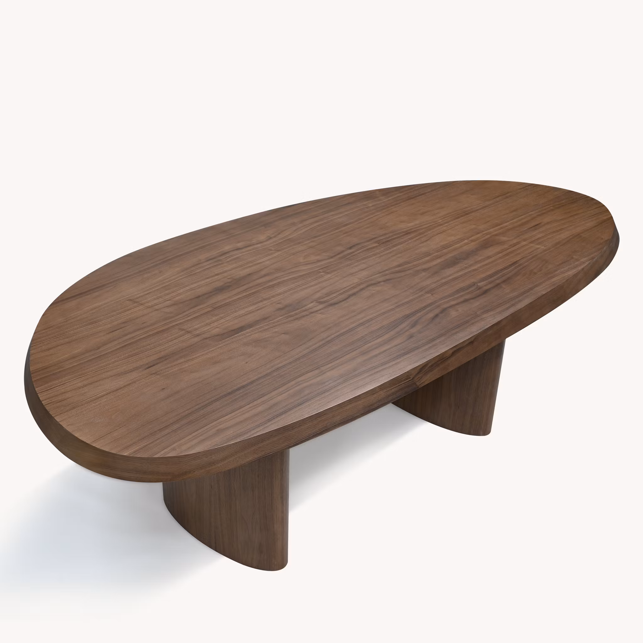 Drop dining table walnut