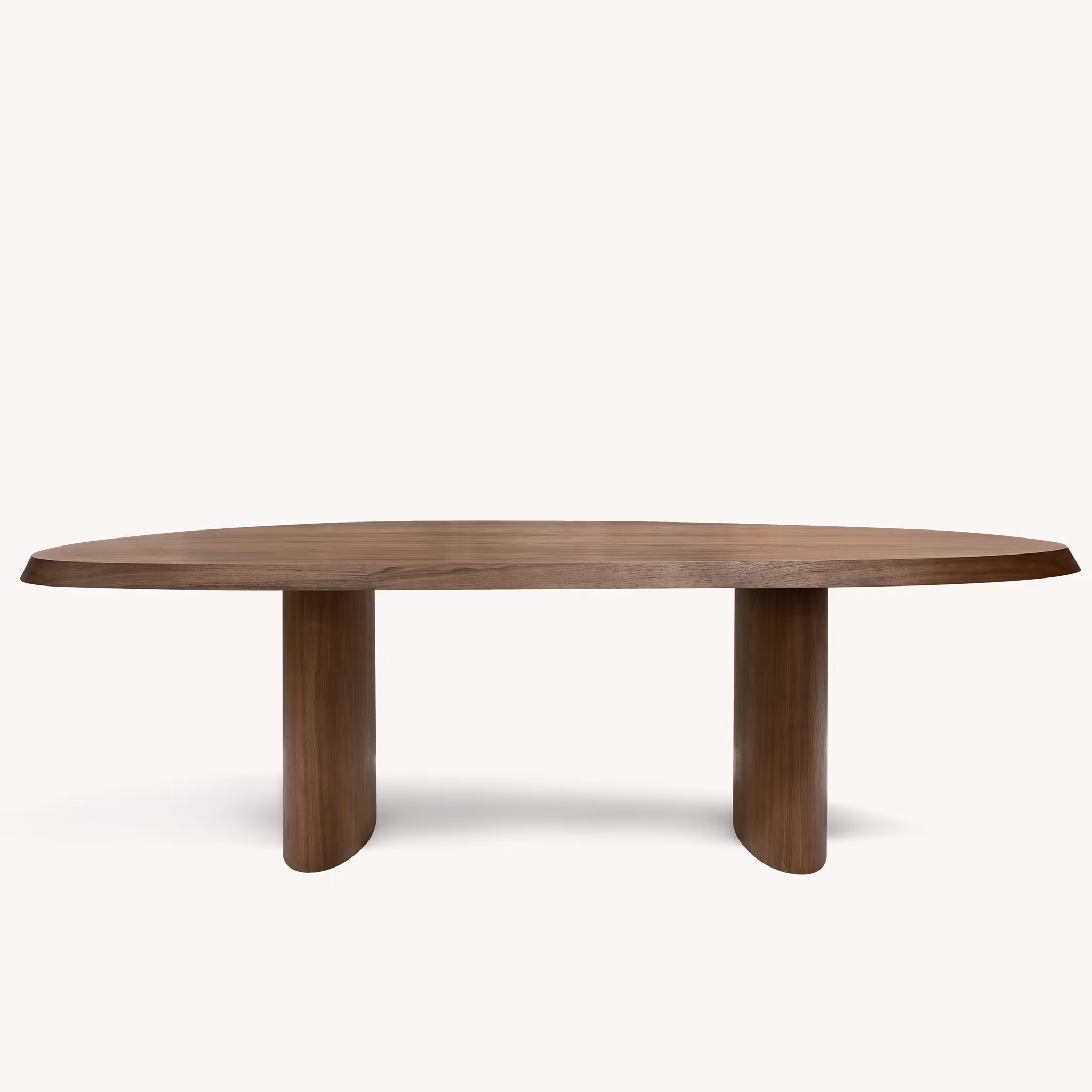 Drop dining table walnut