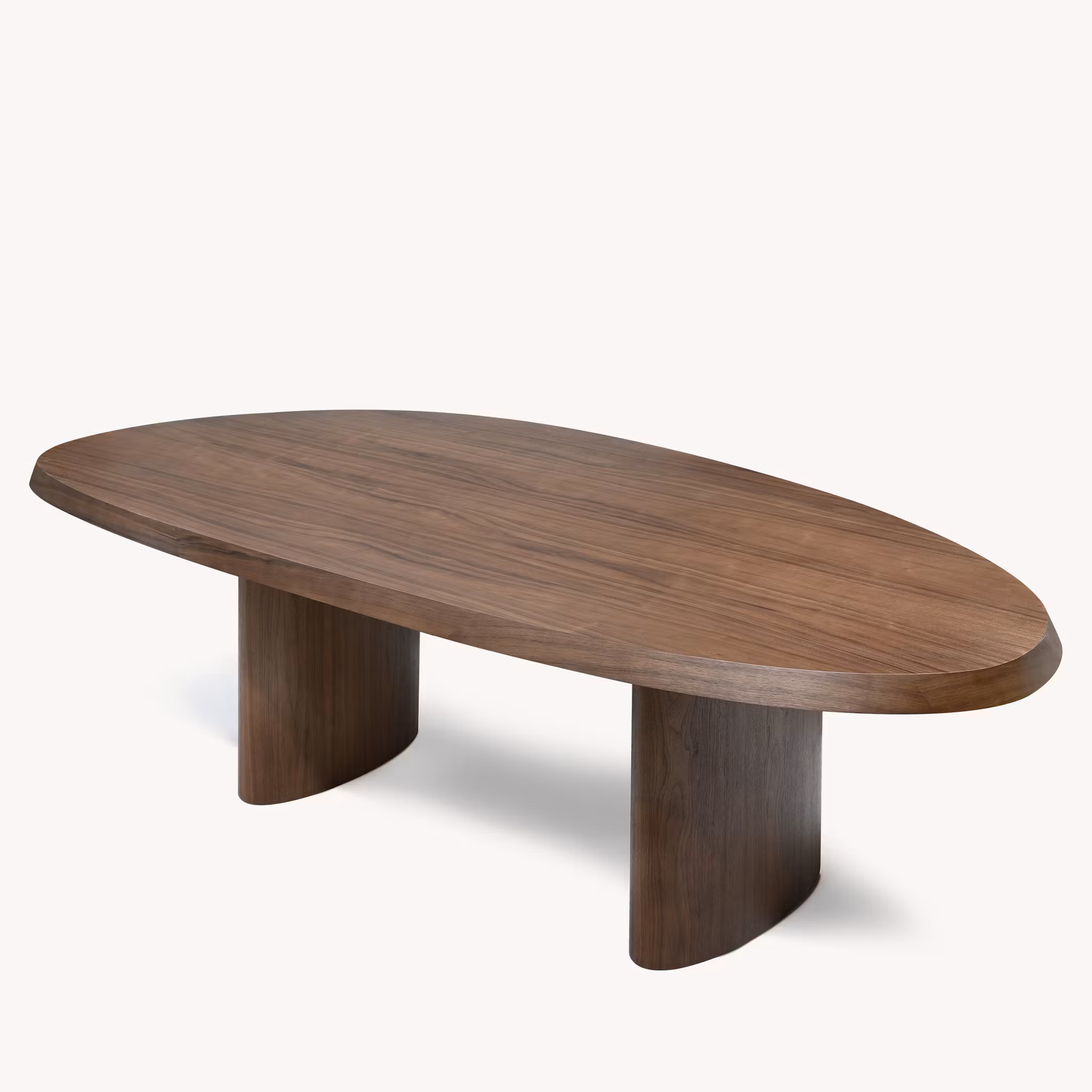 Drop dining table walnut