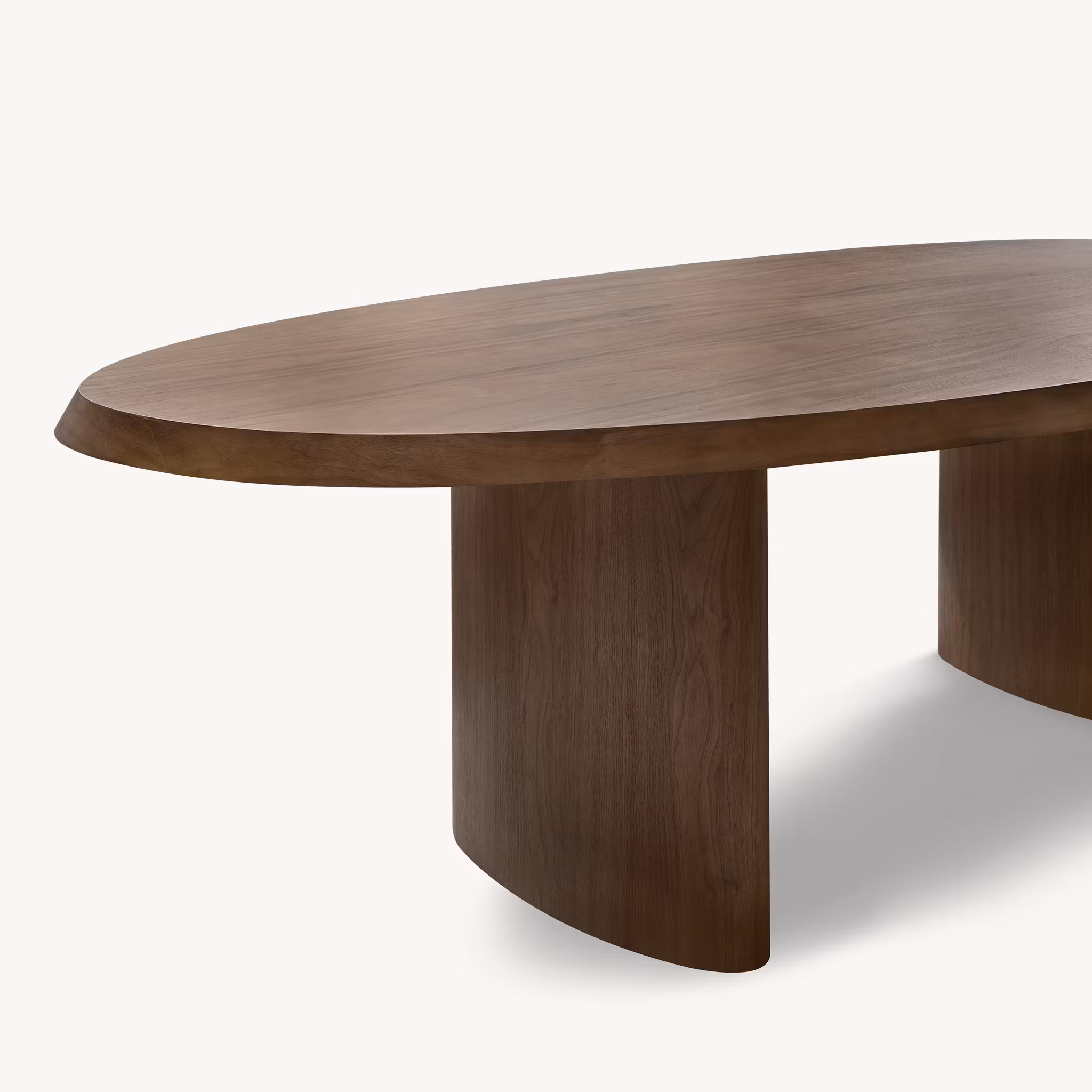 Drop dining table walnut