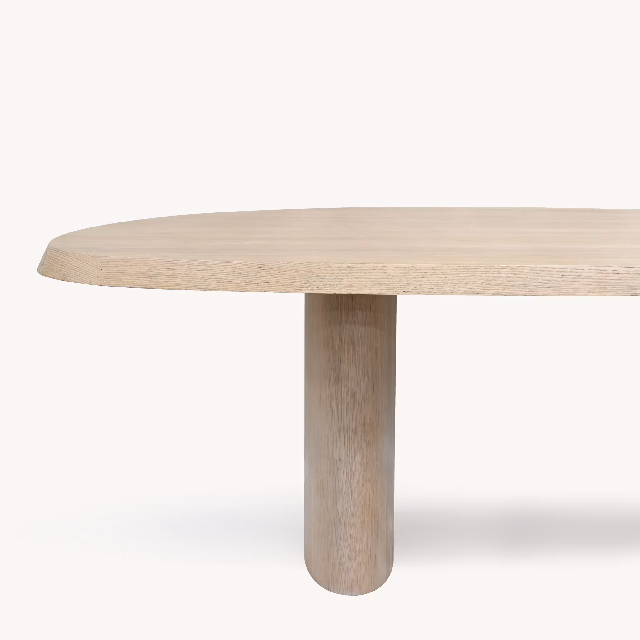 Drop dining table oak