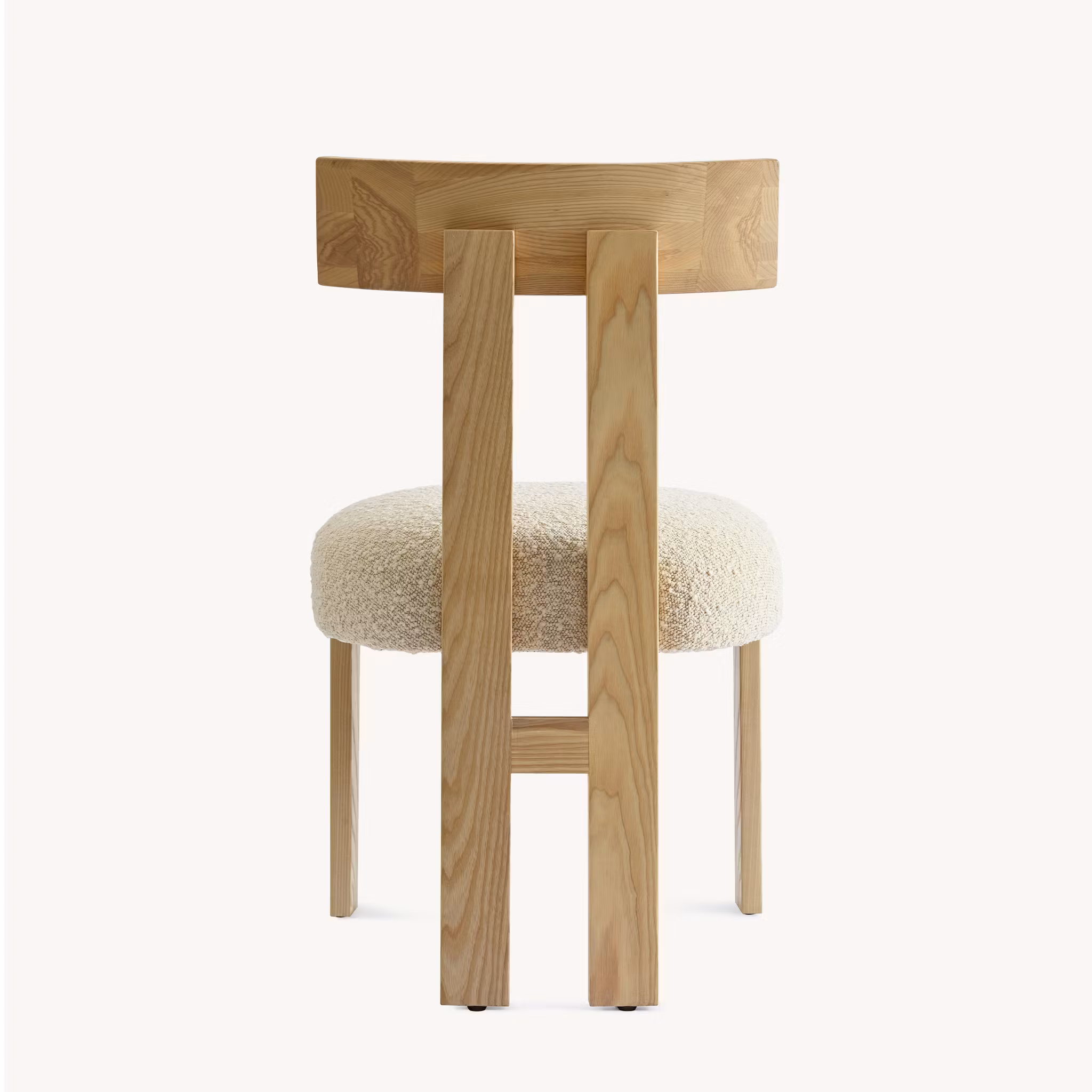 Lexi Dining Chair Natural Bouclé