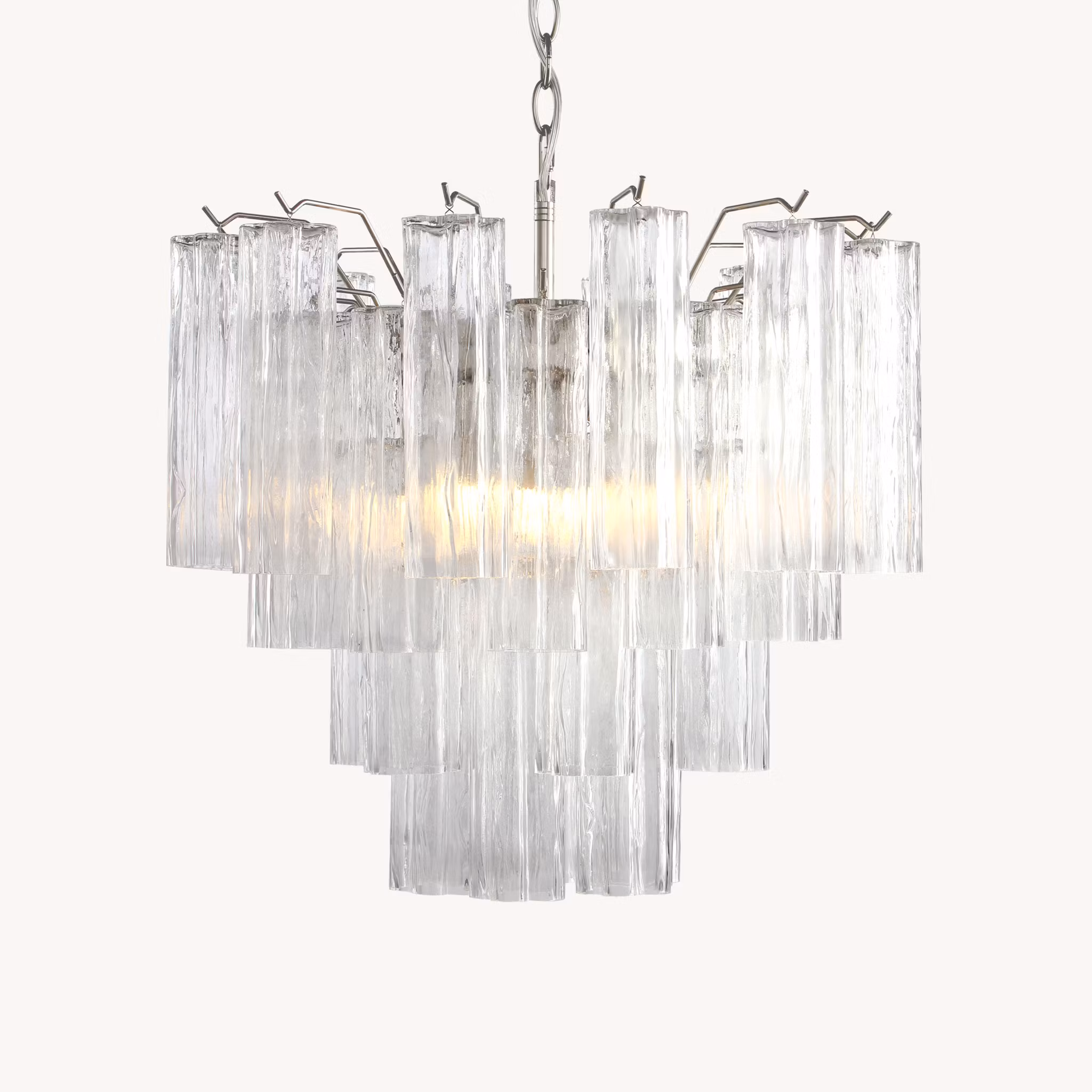 CAPRI chandelier small handblown glass