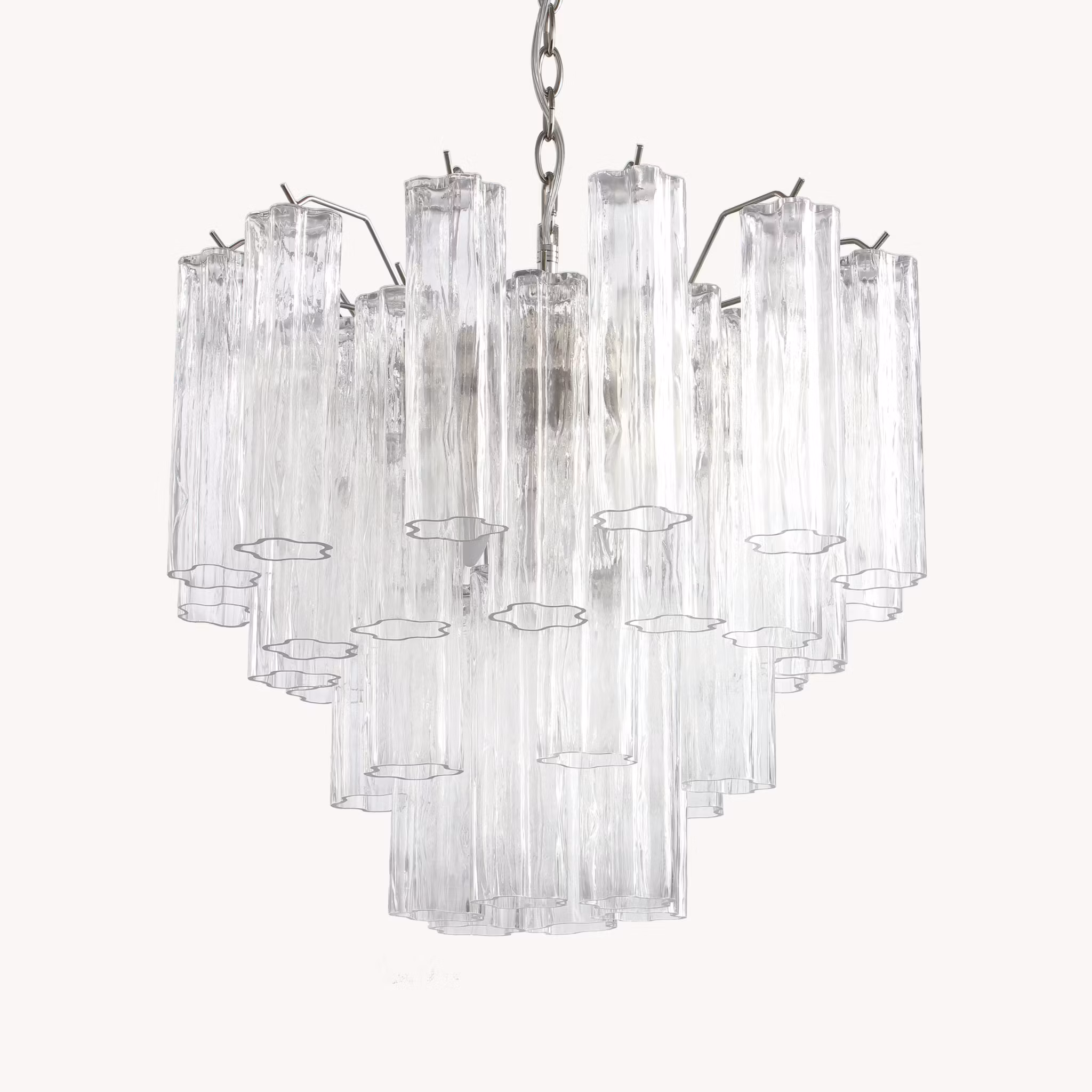 CAPRI chandelier small handblown glass