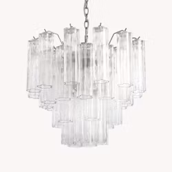CAPRI chandelier small handblown glass