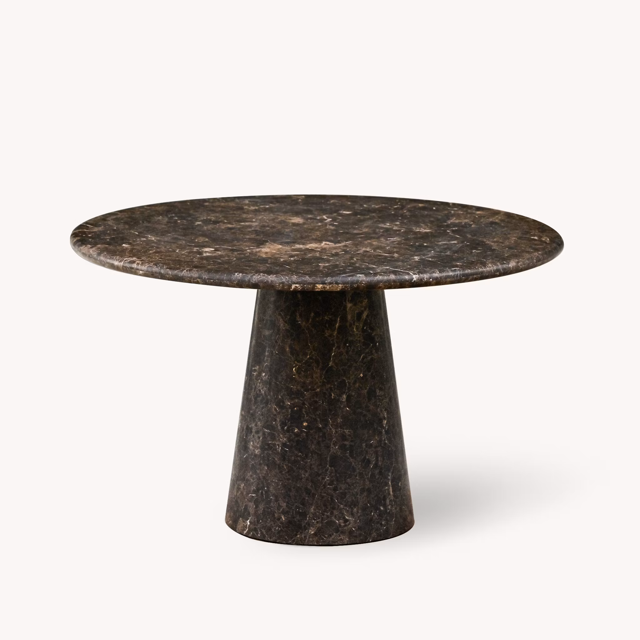 Vera dining table round Dark Emperador