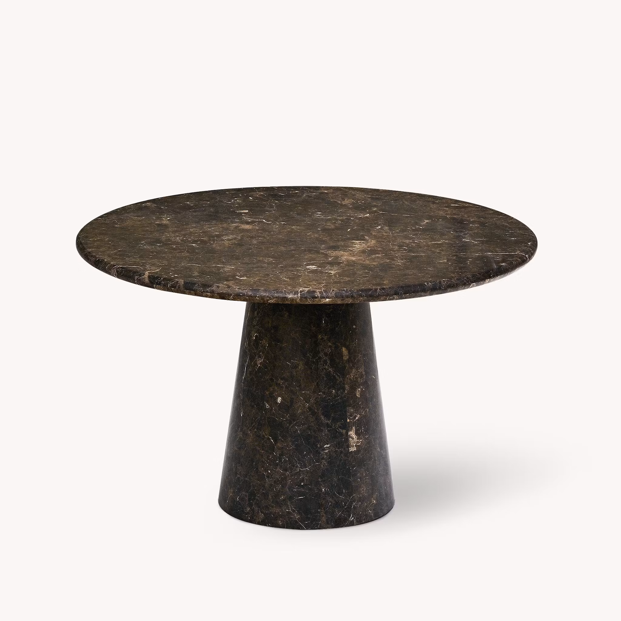 Vera dining table round Dark Emperador