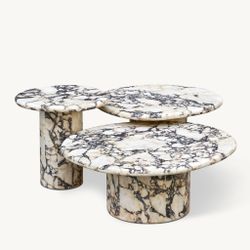 Agnes Coffee Table Large Calacatta Viola