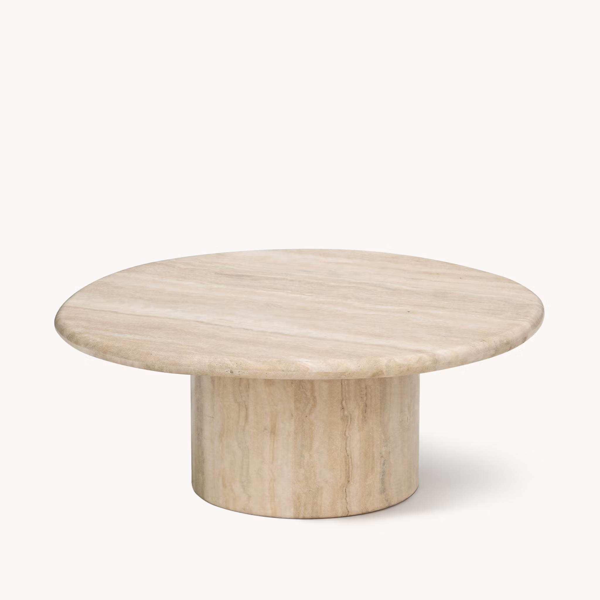 Agnes Coffee Table Large Italian travertine