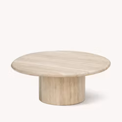 Agnes Coffee Table Large Italian travertine