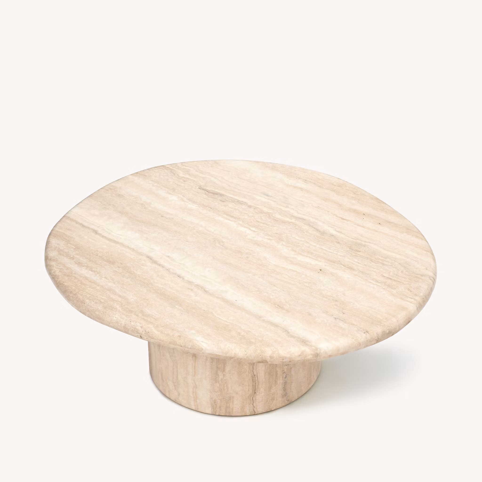 Agnes Coffee Table Large Italian travertine