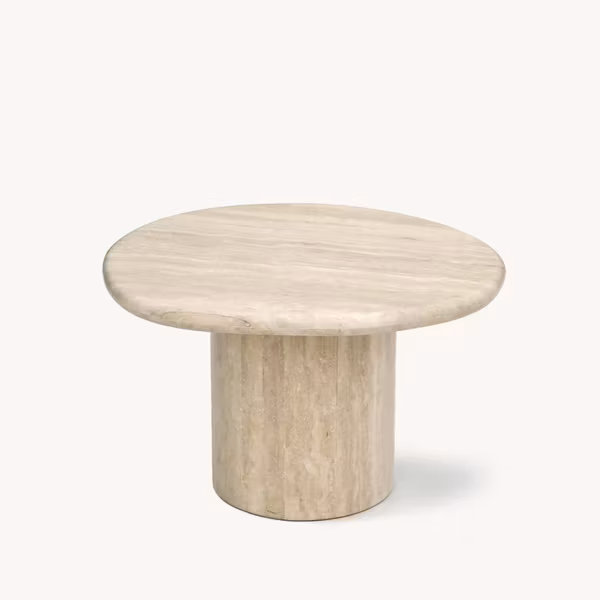 Agnes Coffee Table Medium Italian travertine