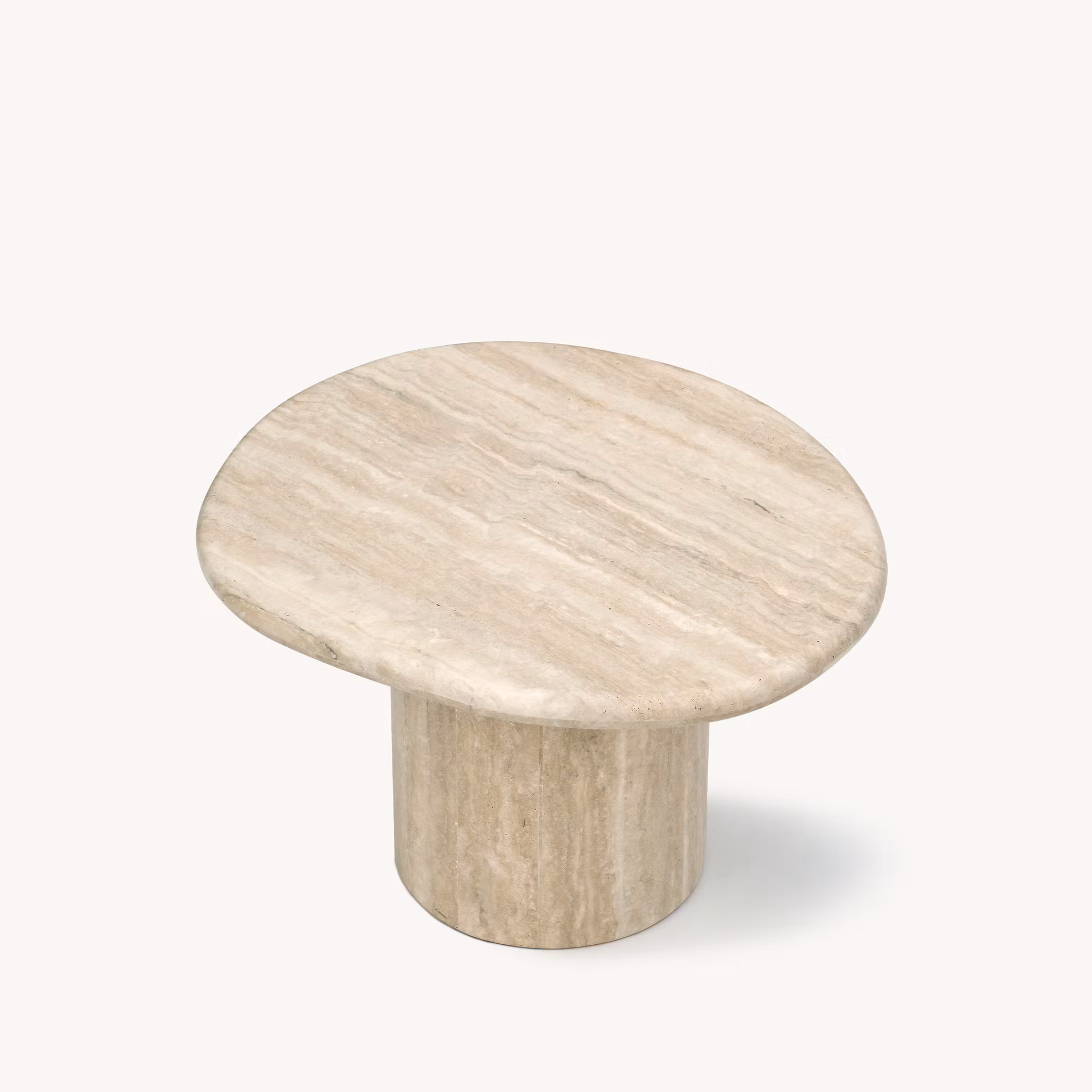 Agnes Coffee Table Medium Italian travertine