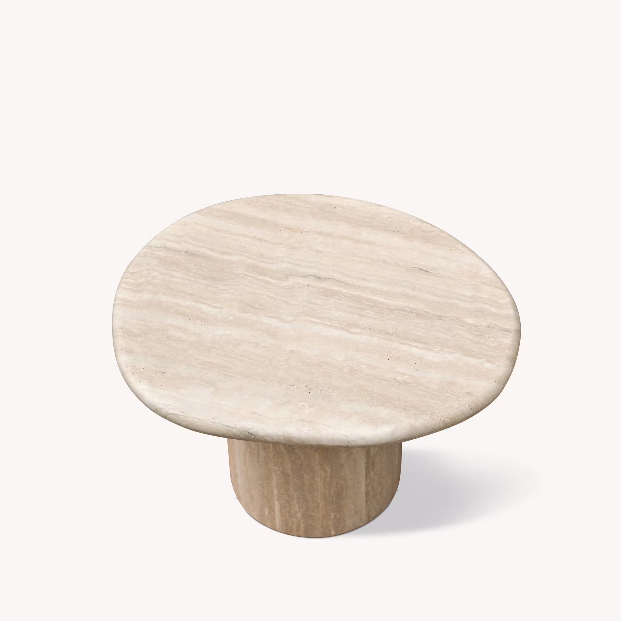 Agnes Coffee Table Medium Italian travertine