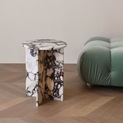COMO Side Table Calacatta Viola