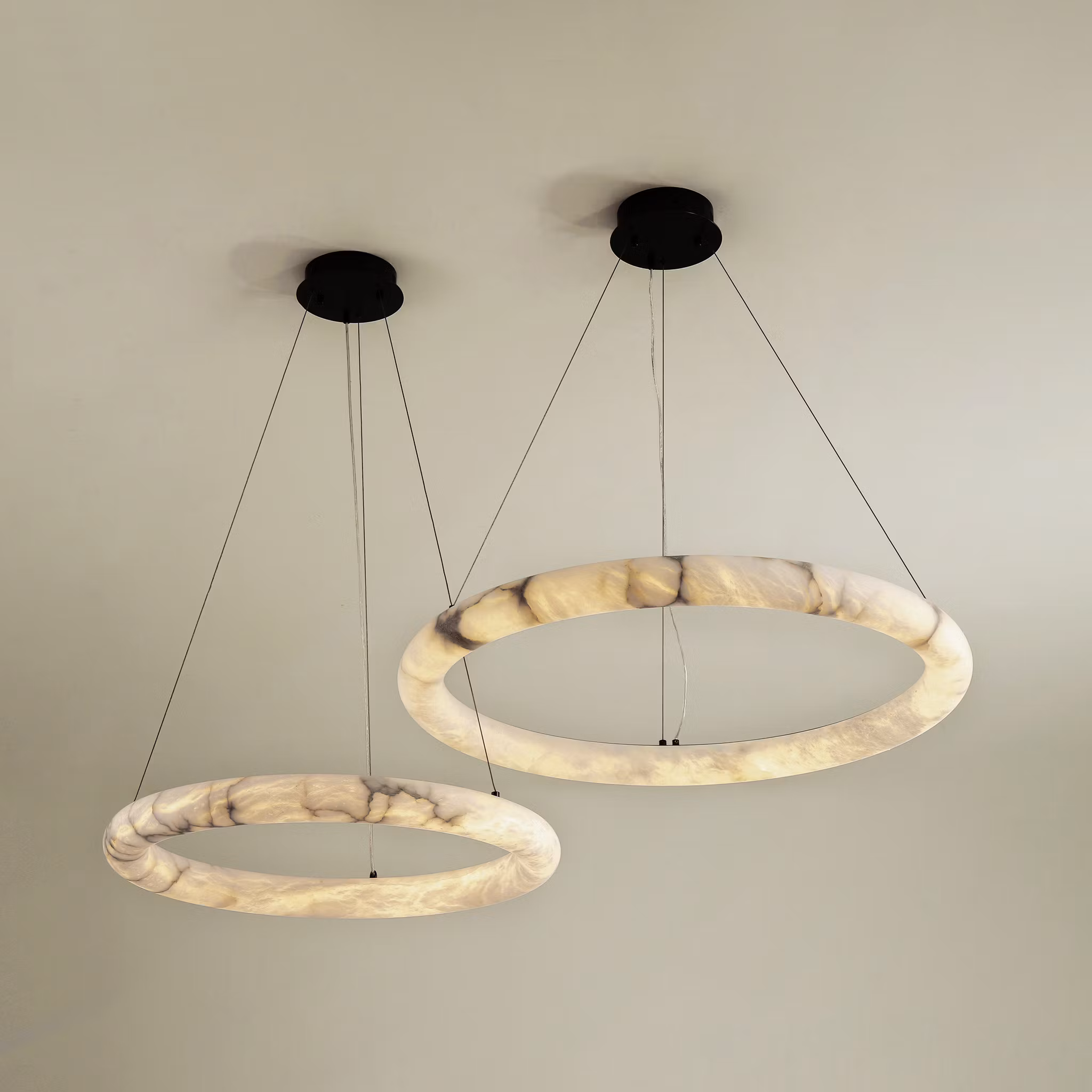 Claire Chandelier M Alabaster