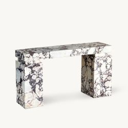Harper Console Table 135cm Calacatta Viola