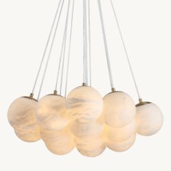 ASPEN 13 chandelier alabaster