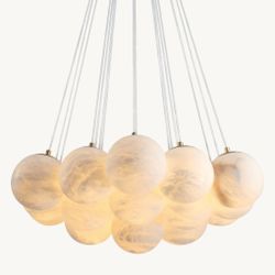 ASPEN 19 chandelier alabaster