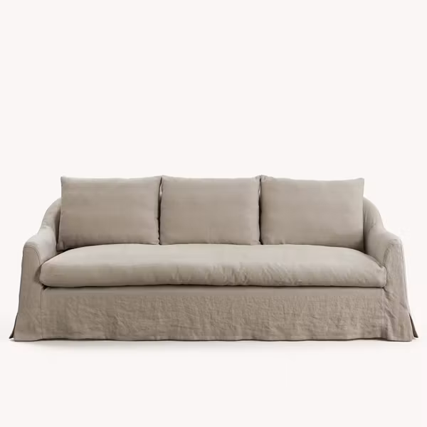 Lori linen sofa Greige