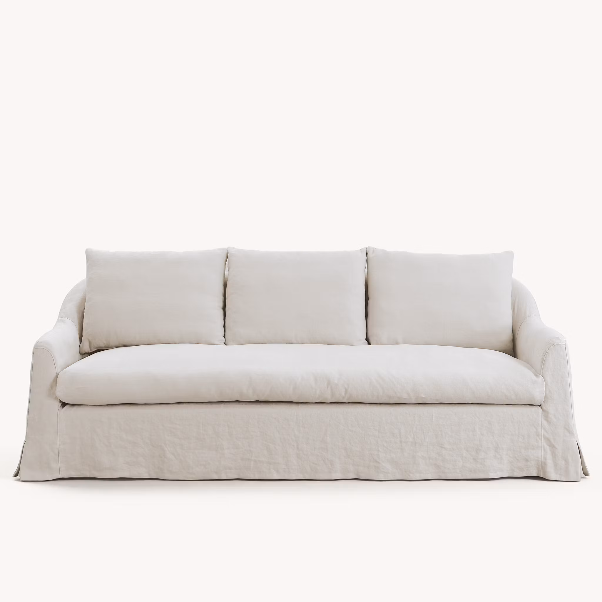 Lori linen soffa warm white