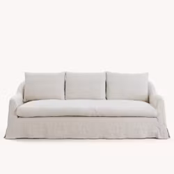 Lori linen soffa warm white