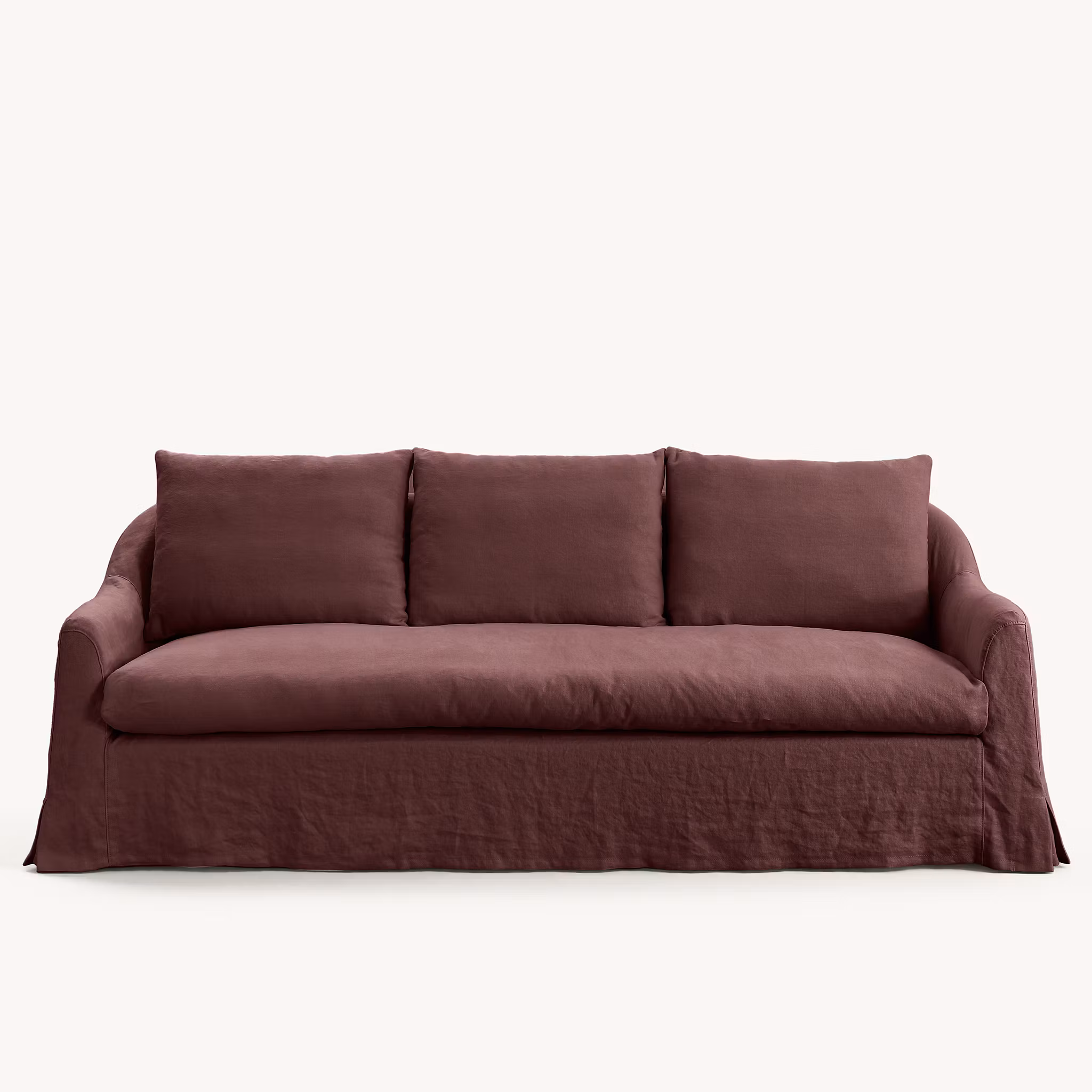 Lori linen sofa wine