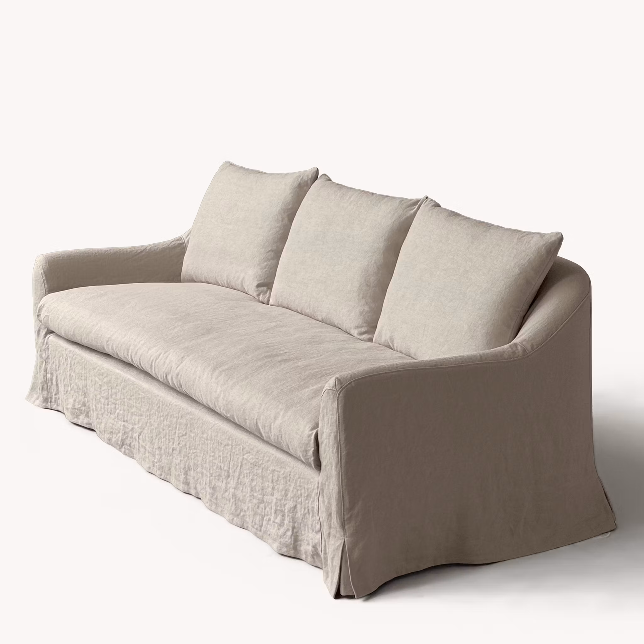 Siena Linen Sofa Oatmeal