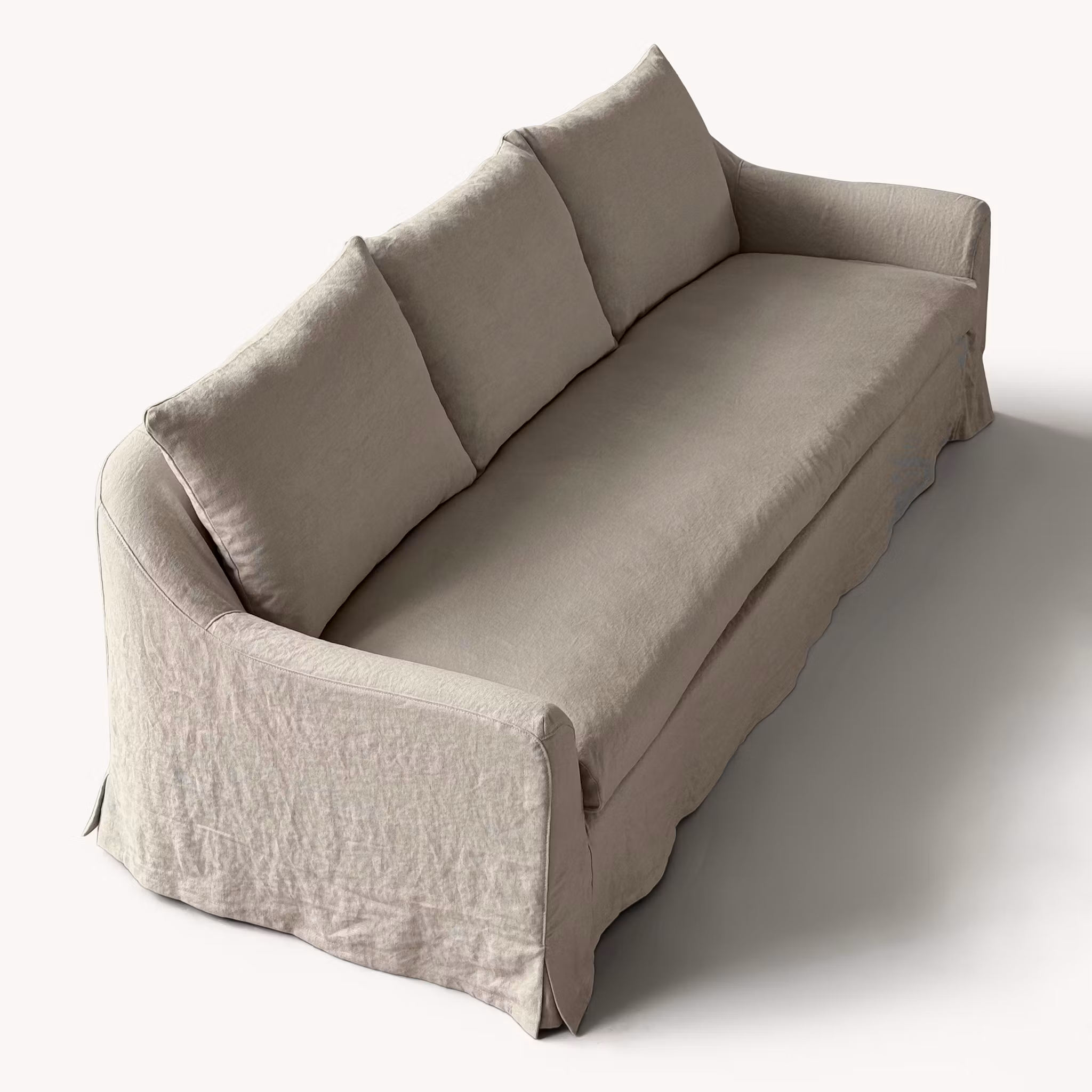 Siena Linen Sofa Oatmeal