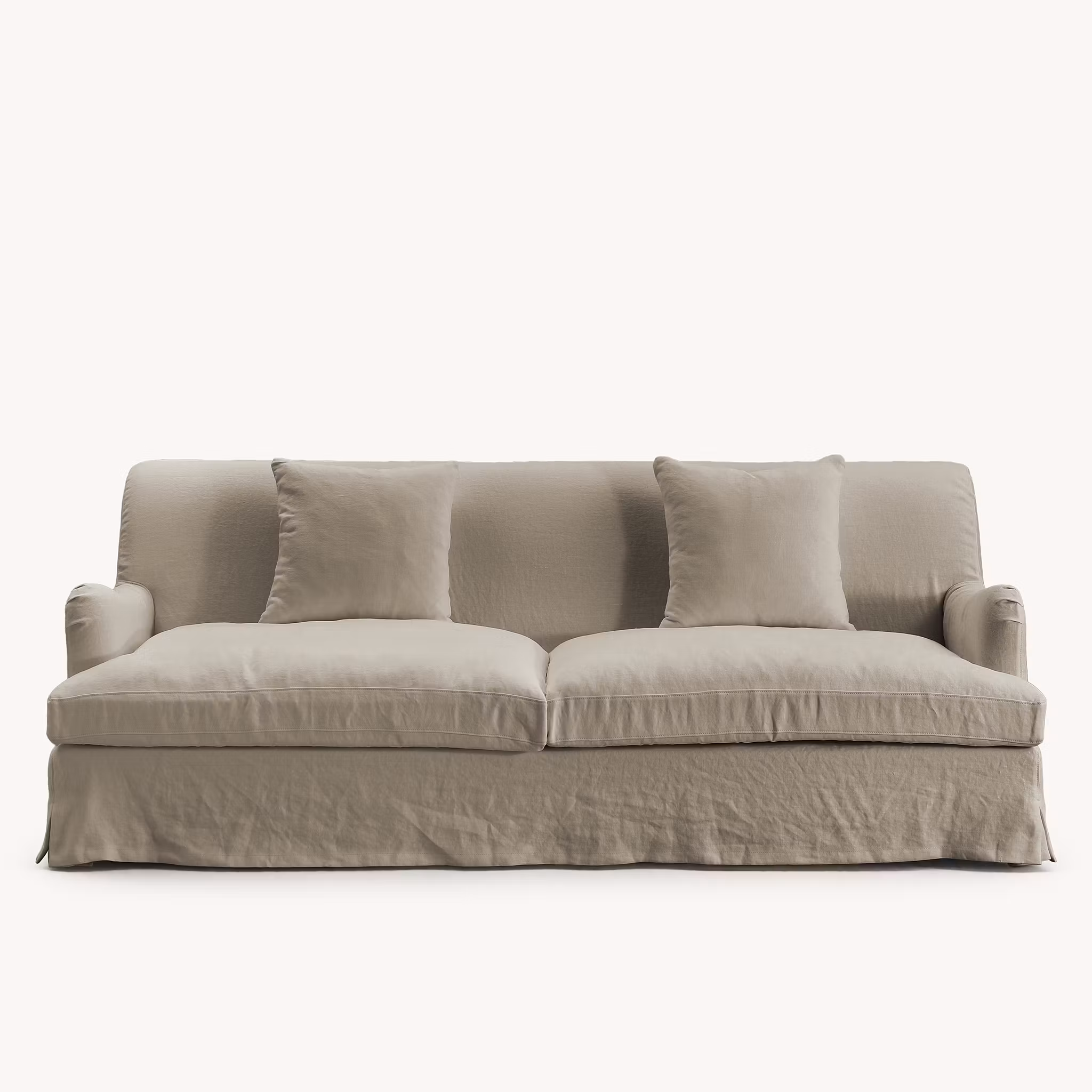 Louis Linen Sofa Oatmeal