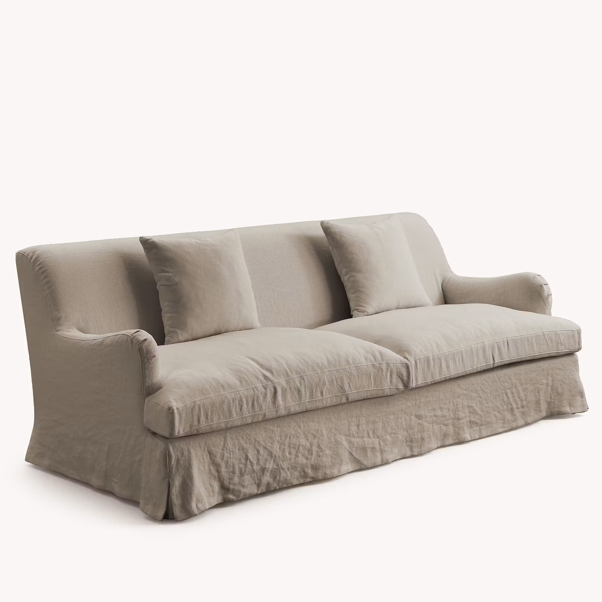Louis Linen Sofa Oatmeal