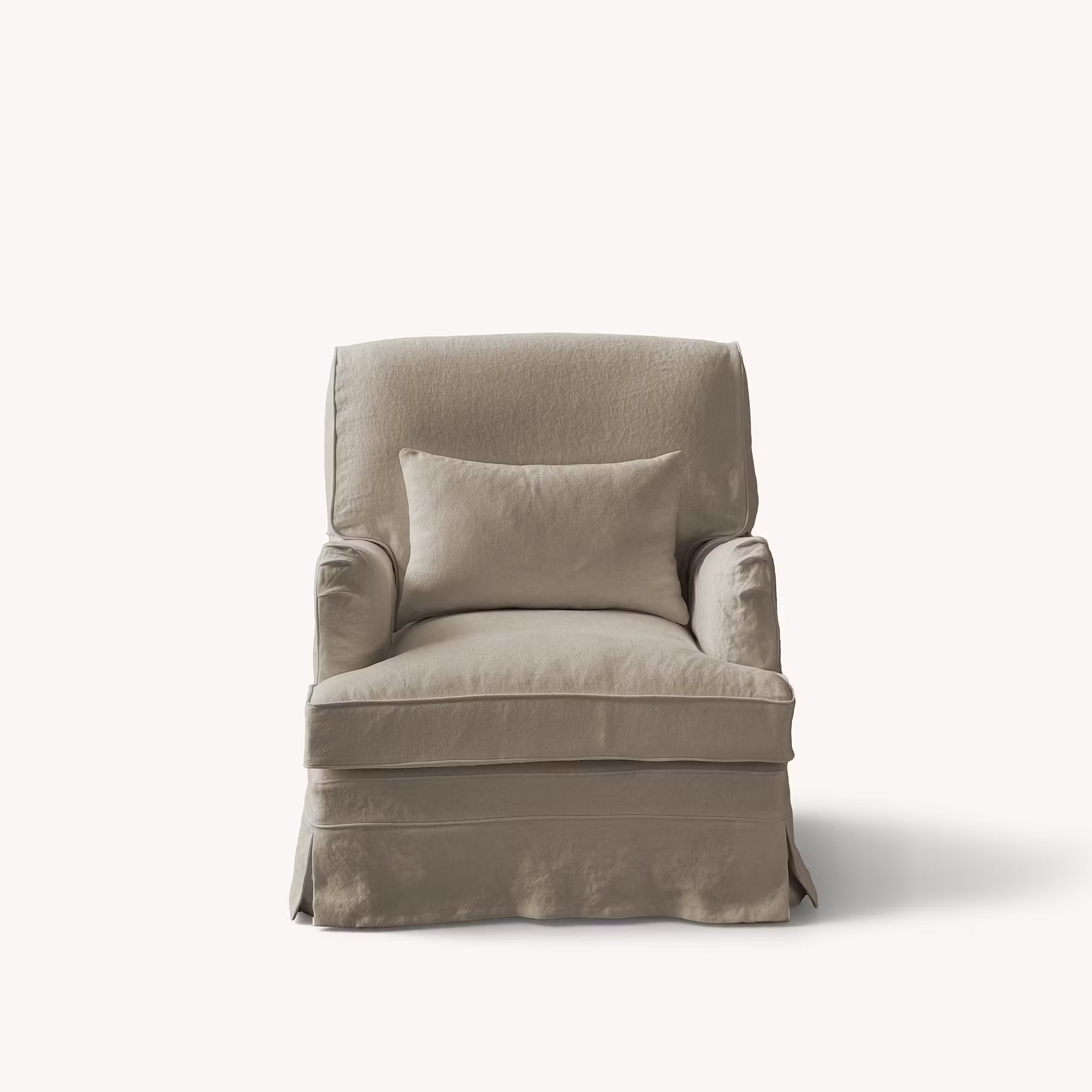 Louis Linen Armchair Oatmeal
