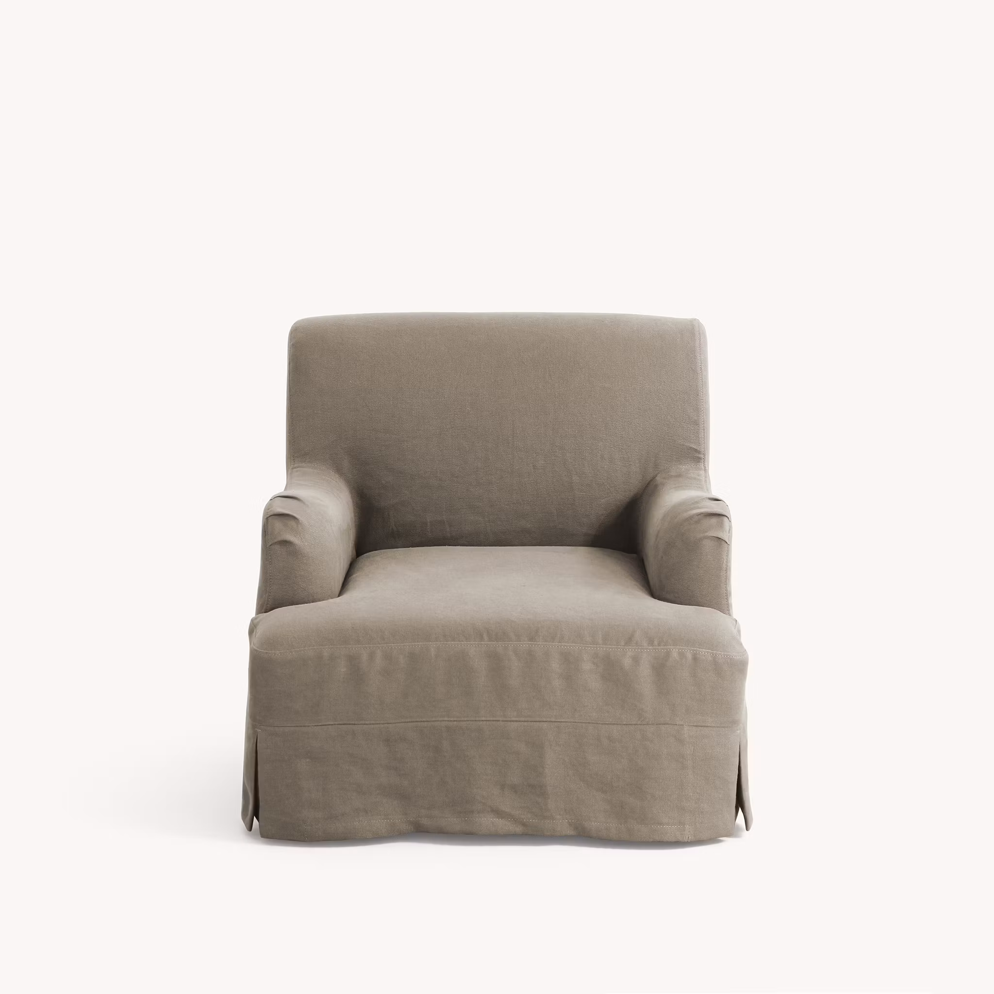 Leo Linen Armchair Oatmeal