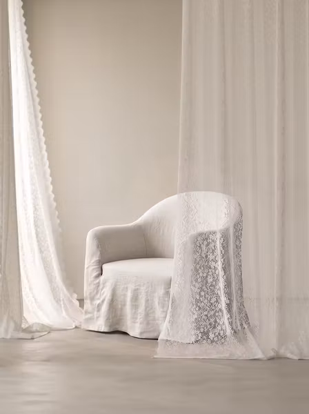 Siena Linen Armchair Warm White