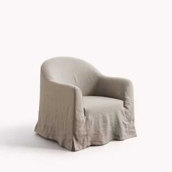 Siena Linen Armchair Oatmeal