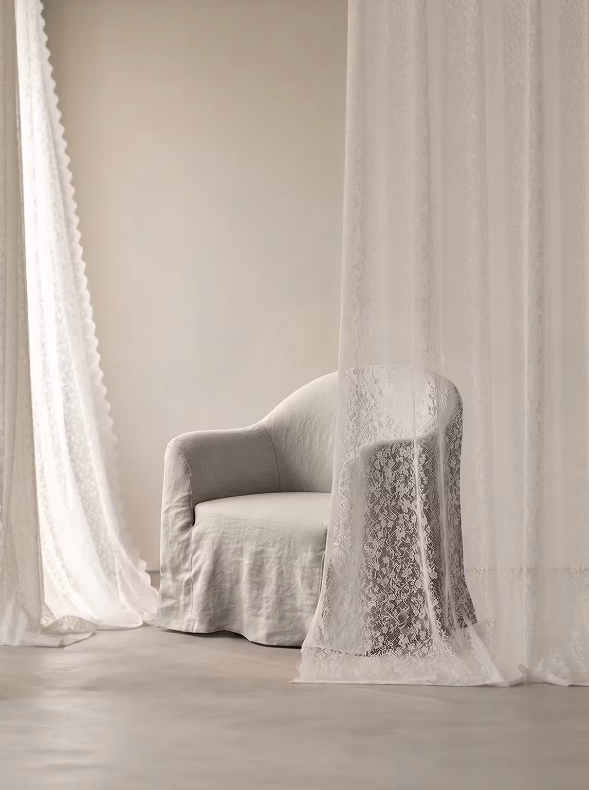 Siena Linen Armchair Oatmeal