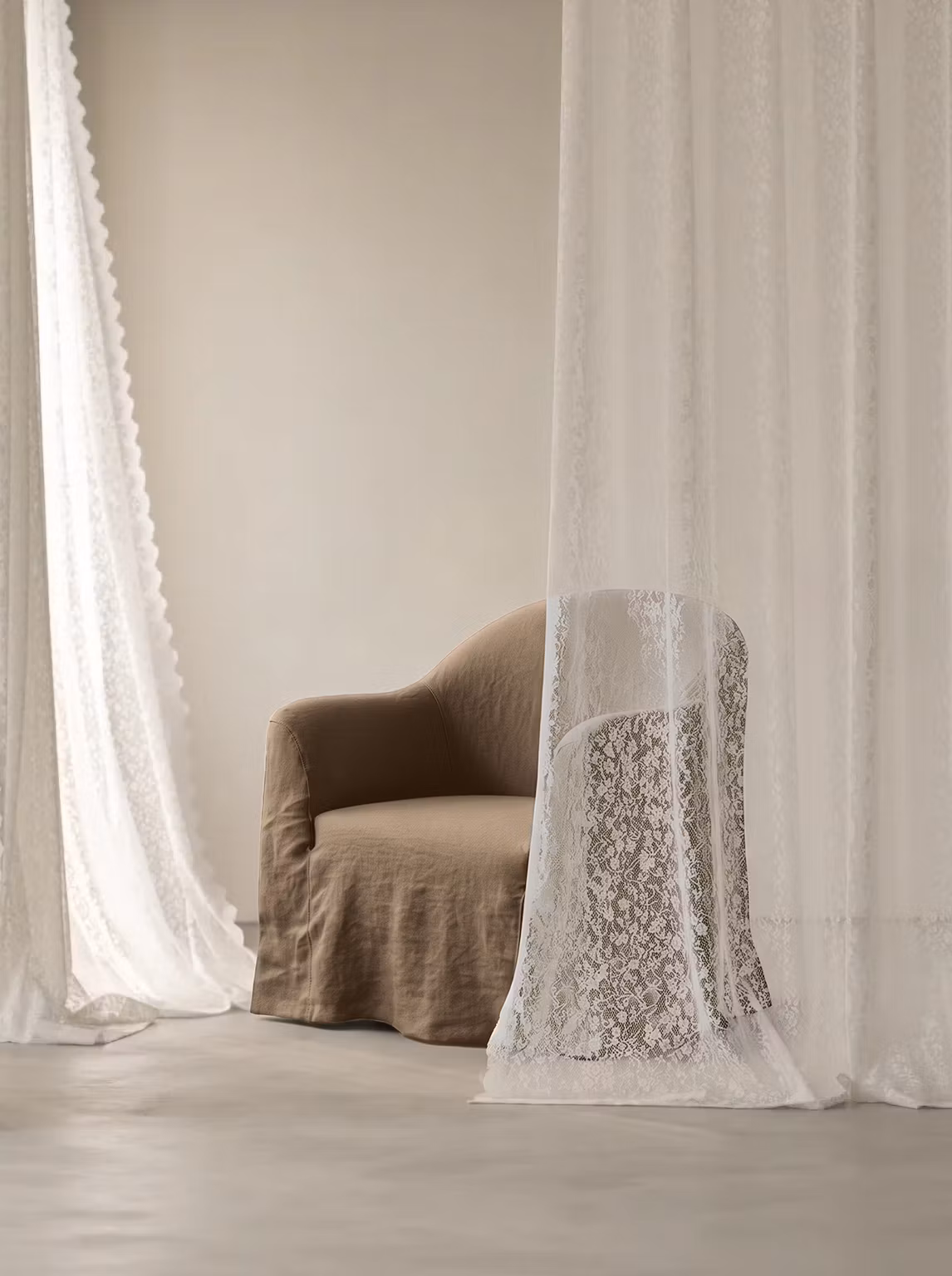 Siena Linen Armchair Dusty Ochre