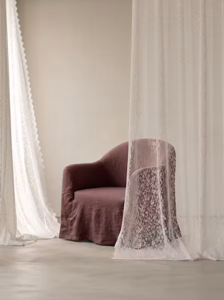 Siena Linen Armchair Wine