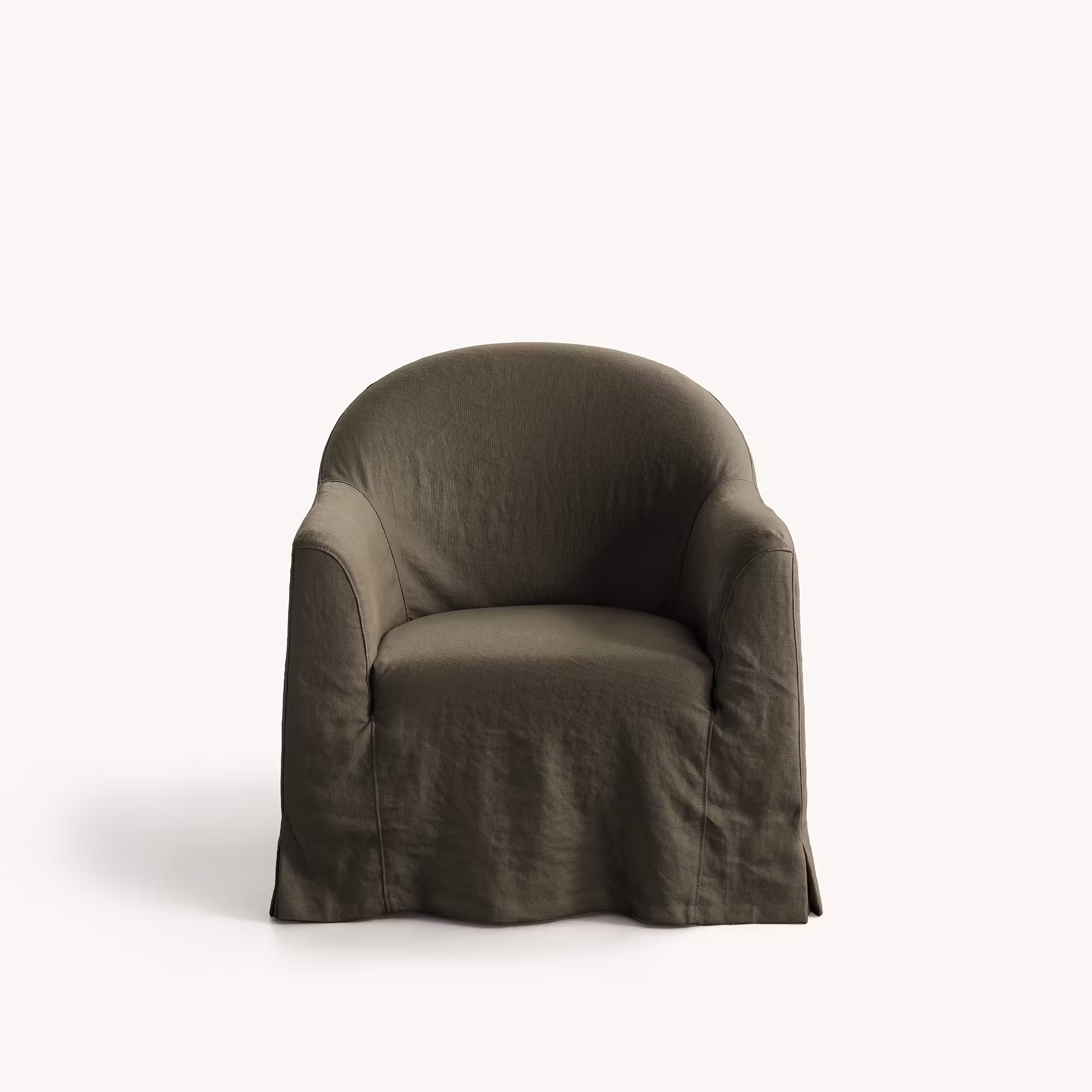 Siena Linen Armchair Olive