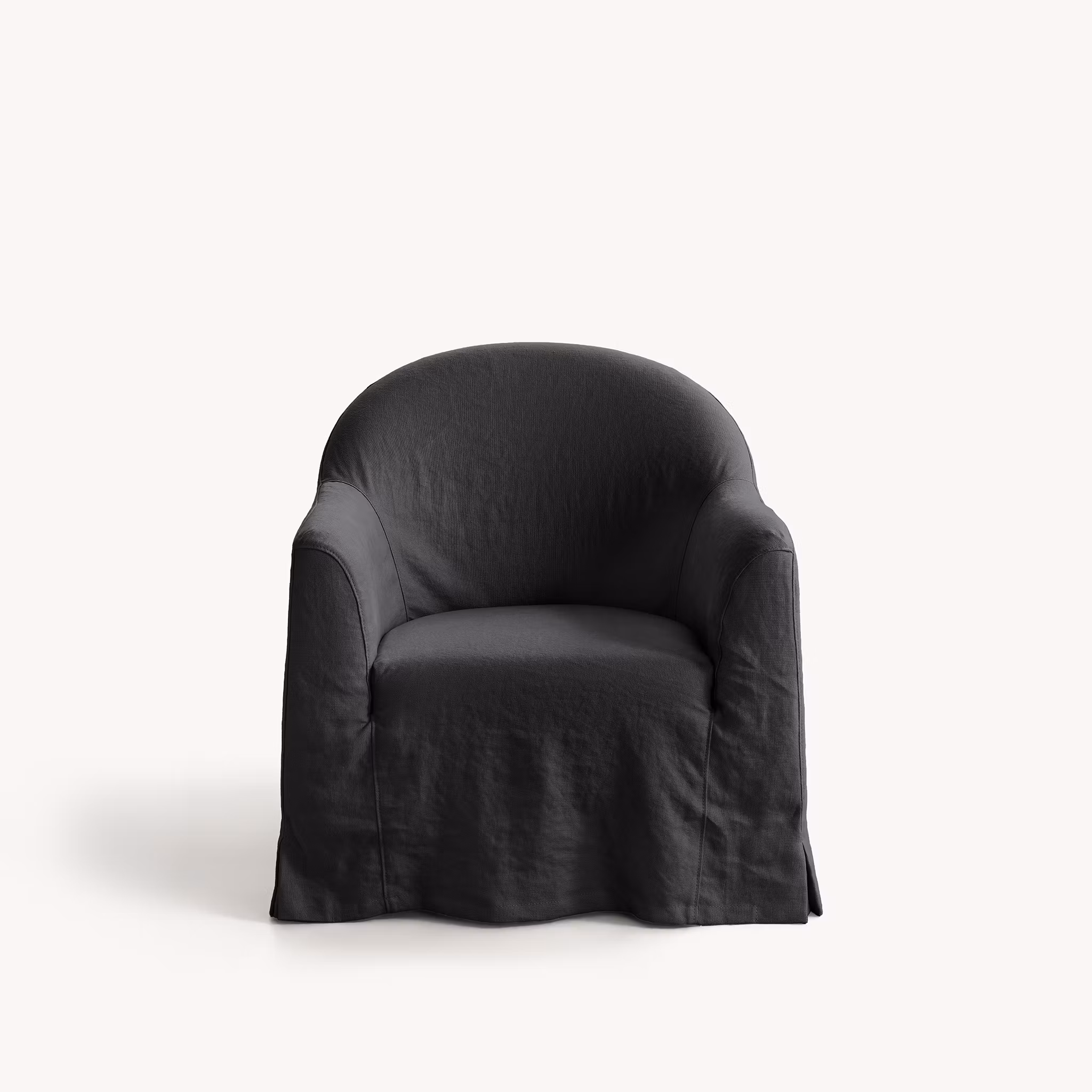 Siena Linen Armchair Charcoal