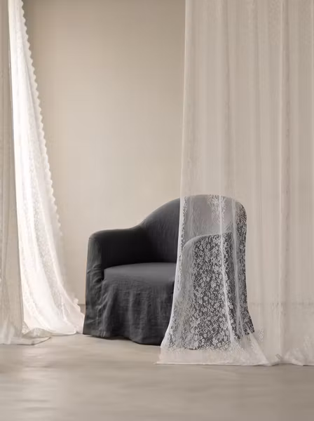 Siena Linen Armchair Charcoal