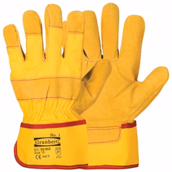 12-pack Arbetshandskar i svinspalt