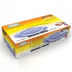 100-pack Engångshandskar i Vinyl, puderfria