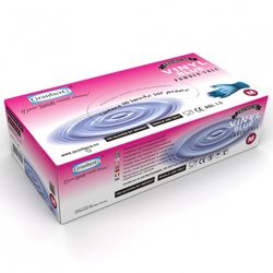 100-pack Engångshandskar i vinyl, puderfria