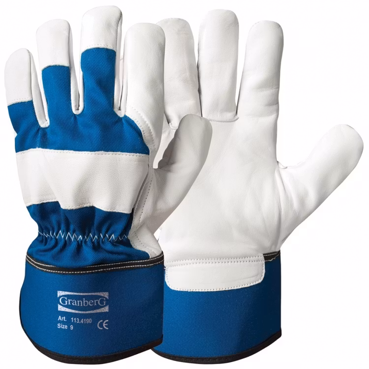Granberg® arbetshandskar av getskinn i A-kvalitet. 113.4190