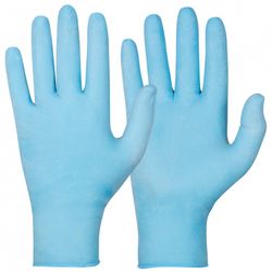 100-pack Kemikalieresistenta Engångshandskar i Nitril, puderfria.
