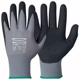 12-pack Montagehandskar med nitrilbeläggning