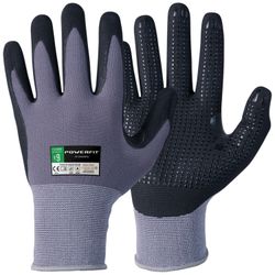 12-pack Montagehandskar med Nitrilskumbeläggning. Oeko-Tex®