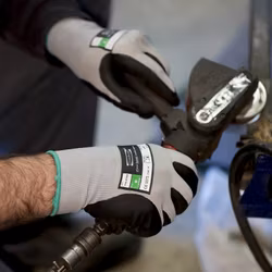 12-pack Montagehandskar med nitrilskumbeläggning